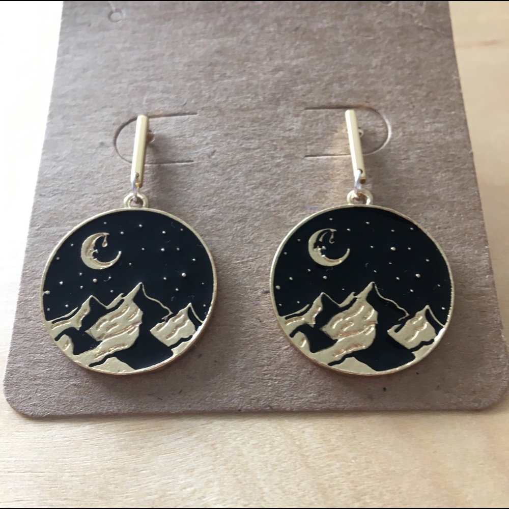 Nighttime in the Mountains Earrings